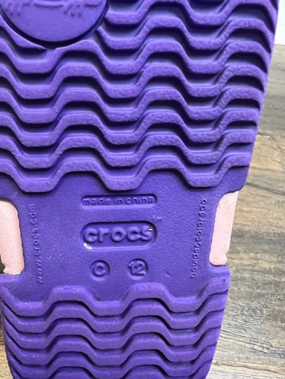 Crocs Kids Electro ll Clog - Purple & Pink Size C12